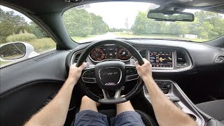 NEW Dodge Challenger SRT Hellcat Redeye POV Drive Impressions and ASMR [upl. by Aicylla]