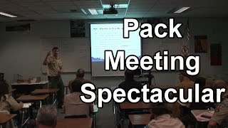 Pack Meeting Spectacular University of Scouting 2016 [upl. by Christa431]