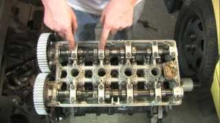 Cylinder Head 101  Remove Cams Rockers amp Lifters [upl. by Ecienahs619]