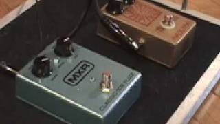 Silicon Fuzz Pedal Shootout ANALOGMAN Sunface BC108 vs MXR Classic 108 with SG amp Jaguar Jr amp [upl. by Mcnamee887]