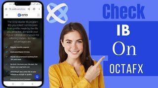 How To Check IB In OctaFX  Check IB Partner In OctaFX [upl. by Nitsu689]