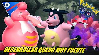 ¡DESENROLLAR ES DE LO MEJOR EL BUFF de LICKILICKY MILTANK y DRAPION en LIGA SUPER  GBL  Go PvP [upl. by Jahdol]