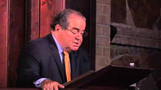 Lecture  Justice Antonin Scalia [upl. by Ayrotal]