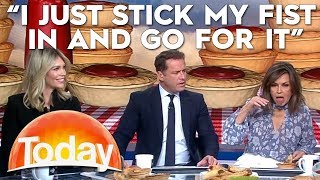 Hilarious Rude News Blooper  TODAY Show Australia [upl. by Qiratla]