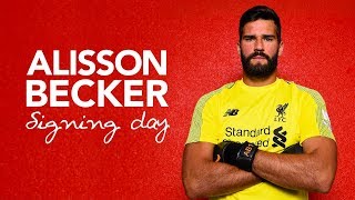 Alisson Beckers first day at LFC  Signing Day Vlog [upl. by Mcarthur]