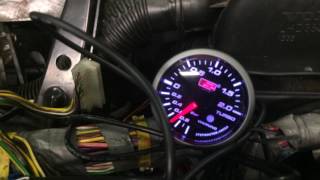 Auto GaugeProsport Boost Gauge [upl. by Sitoiyanap]