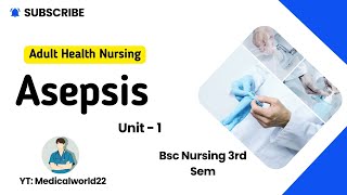 Introduction of Medical and Surgical Asepsis  Adult Health Nursing  Medical Surgical Nursing [upl. by Elvia]