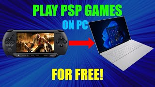 How to Play PSP Games on PC  PPSSPP Emulator Setup amp Config 2023 [upl. by Acirne]