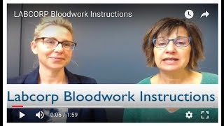 LABCORP Bloodwork Instructions [upl. by Forster625]