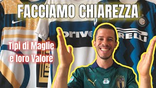 ⚠️ IMPARIAMO A COLLEZIONARE  Modelli di maglie da calcio da collezione e il loro valore [upl. by Nomael613]