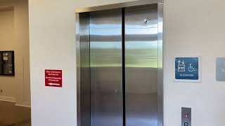 Pristine Raftery Hydraulic Elevator  CC Elkins Hall  Nicholls State University  Thibodaux LA [upl. by Cirone]