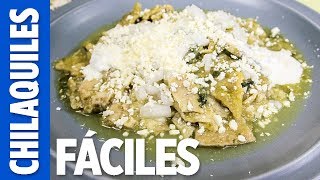 Chilaquiles verdes Fáciles 💜💜💜 Las Recetas de Rosy [upl. by Jordain]