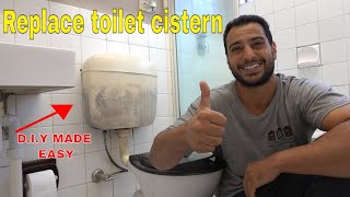 How to remove and install toilet cistern  DIY [upl. by Nutsud]