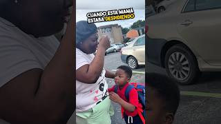 Mamá Envía A Su Hijo Al Autobús Escolar Por Primera Vez 🥺 [upl. by Ahsauqram]