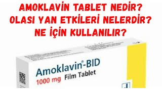 AUGMENTİN BID Tablet Kullanmadan Önce İzle [upl. by Aihtiekal162]