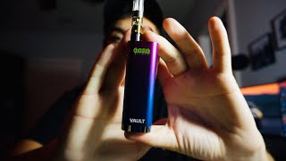 CART amp DAB PEN IN 1  Ooze Vault 510 Thread Battery Review [upl. by Eiramanel358]