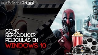 Como reproducir películas DVD en Winodws 10 100 Efectivo 2017 [upl. by Licec73]