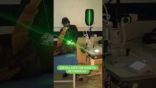 Diabetic retinopathy laser treatment [upl. by Rica]