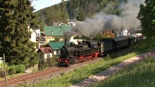 Mit 94 1538 von Ilmenau und Stützerbach zum Rennsteig Dampflok  Eisenbahn  Steam Train [upl. by Llerryt238]