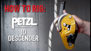 HowTo Rig Petzl IDs Descender [upl. by Leinnad]