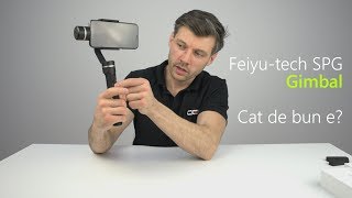 FeiyuTech SPG Gimbal 3 Axe  Stabilizator GoPro  Sistem de stabilizare telefoane [upl. by Glaser]