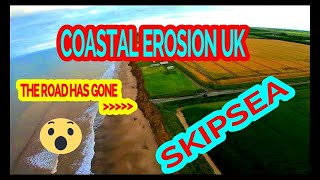 Skipsea Coastal erosion East yorkshire coastUK epic [upl. by Odanref]