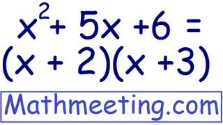 factoring trinomials [upl. by Mccready]