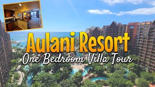 Disneys Aulani Resort One Bedroom Villa Tour  Ocean View [upl. by Retha867]