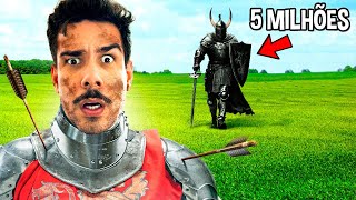 Um Youtuber me desafiou para uma Luta Medieval [upl. by Euqinoj]