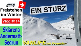 114 Uri Trip  Skiarena AndermattSedrun in der Schweiz  Ein Traumtag auf dem Snowboard [upl. by Ias452]