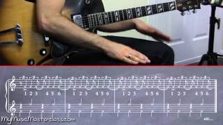 Jonathan Kreisberg  Polyrhythmic Guitar Lesson 2 [upl. by Carlyn]