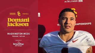 USC CB Domani Jackson I Washington Week [upl. by Anaiq]