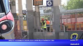 Barletta  Accessibilità e decoro ecco i lavori nella stazione da 72 mln [upl. by Fortune]