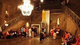 Poland  Wieliczka Salt Mine [upl. by Idolla]