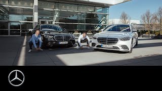 Die erste Fahrt in der neuen SKlasse  Matthias Malmedie testet die Ikone von MercedesBenz Teil 2 [upl. by Scheers]