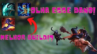 NIDALEE MID  ONE HIT  MELHOR BUILD PRA NID  Melhores momentos da live 6 [upl. by Nej]