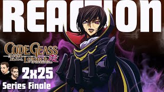 CODE GEASS 2x25 quotRequot Series Finale FIRST TIME ANIME REACTION S02E25 The Ending [upl. by Sitra]