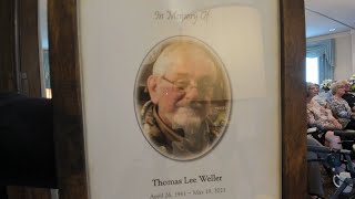 Thomas Lee Weller Memorial Service [upl. by Phox473]