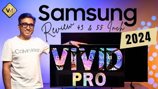 Samsung Crystal 4K Vivid Pro TV  Samsung Crystal 4K Vision Pro TV  Best TV 2024 [upl. by Soisatsana486]