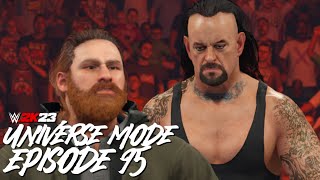 WWE 2K23  Universe Mode  MEANER THAN EVIL  95 [upl. by Rodolphe]