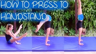 How to Do A Press To Handstand [upl. by Noryv]