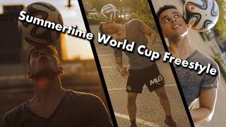 Summertime World Cup Football Freestyle [upl. by Lala812]