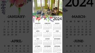 Kalender 2024 [upl. by Mehcanem]