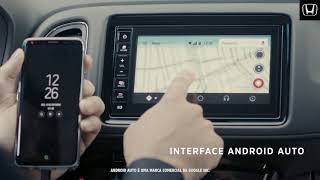 Novo Honda HRV com Interface Android Auto [upl. by Allsopp]