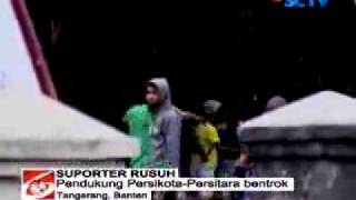 Tawuran Suporter Persikota VS Persitara [upl. by Forest]