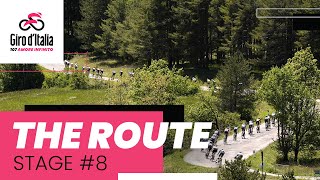 Giro dItalia 2024  Stage 8 The Route [upl. by Booker]