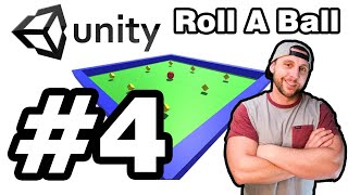 Unity Beginner Basics  Video Game Design 202122  Roll A Ball 4 [upl. by Edaj]