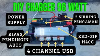 DIY USB CHARGER 96W [upl. by Anaujal]