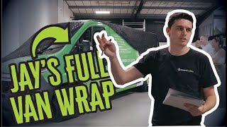 Jays carpet cleaning gets a full digital green wrap  Process and big reveal [upl. by Bridgid283]