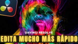 Cómo Optimizar DAVINCI RESOLVE para Editar más Rápido🔥Proxy y Render Caché [upl. by Crescantia172]